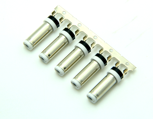 ক্রাম্পিং ব্যারেল টাইপ 10A 12V 5.5 * 2.5 মিমি ওয়্যার 18 AWG - 26 AWG পুরুষ ডিসি পাওয়ার প্লাগ সংযোগকারী