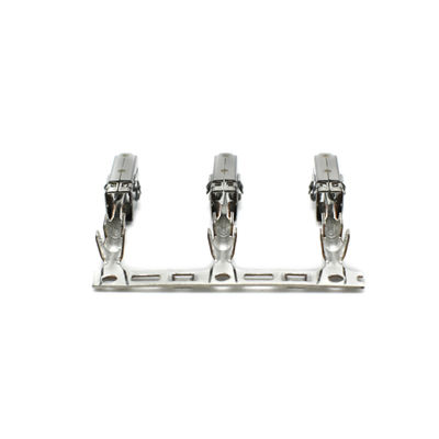 ISO9001:2015 Certified Brass Pin Terminal with Brass Tin Plating and Coated Tin Surface for Automotive Electrical Applications