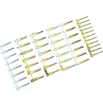 QWT 1.5mm2 3mm2 মেডিকেল নগ্ন ডাবল তারের সংযোগকারী নন-ইনসুলেটেড মহিলা বুলেট টিউব টাইপ ব্রাস ক্র্যাম্প টার্মিনাল