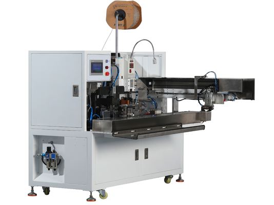 CX-2000C পাওয়ার কর্ড মেকিং মেশিন 3/4 কোর কাটিং স্ট্রিপিং টার্মিনাল ক্রাইম্পিং