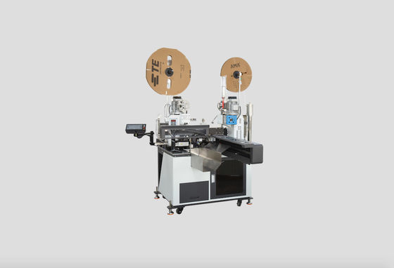 2 শেষ সমান্তরাল তারের Crimping মেশিন দৈর্ঘ্য 60mm-1000mm কাটা