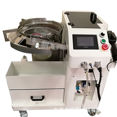 টাচ স্ক্রিন ডিসপ্লে নাইলন কেবল টাই মেশিন AC220V 50 / 60HZ